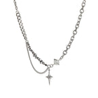 Steel Star Necklace