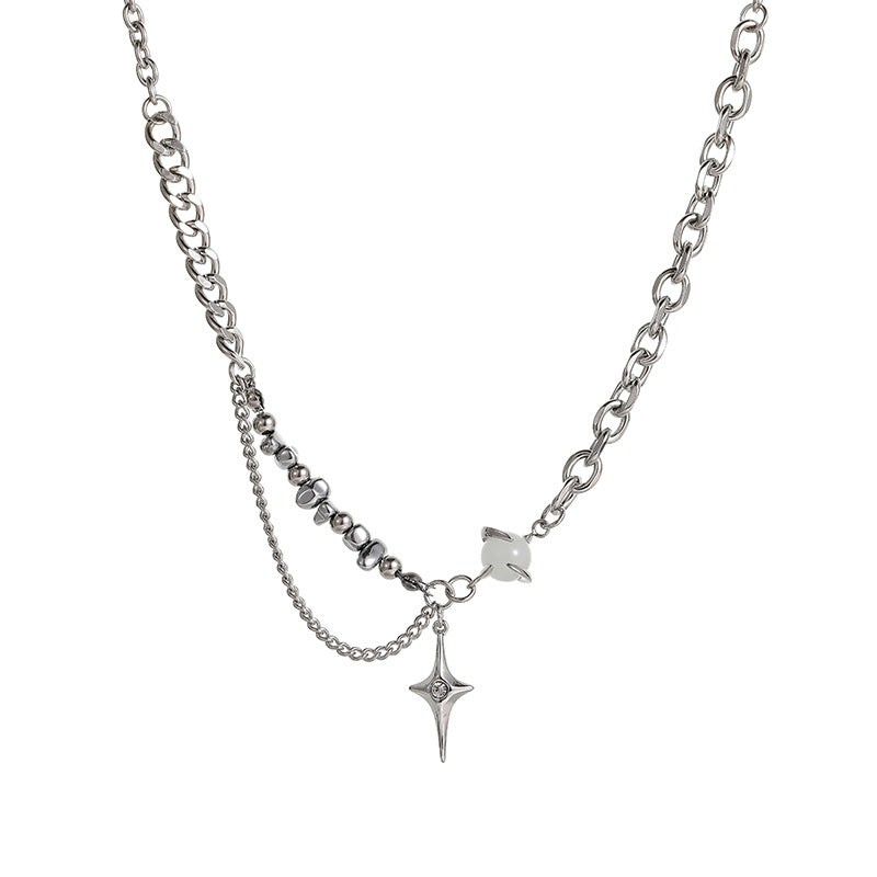 Steel Star Necklace