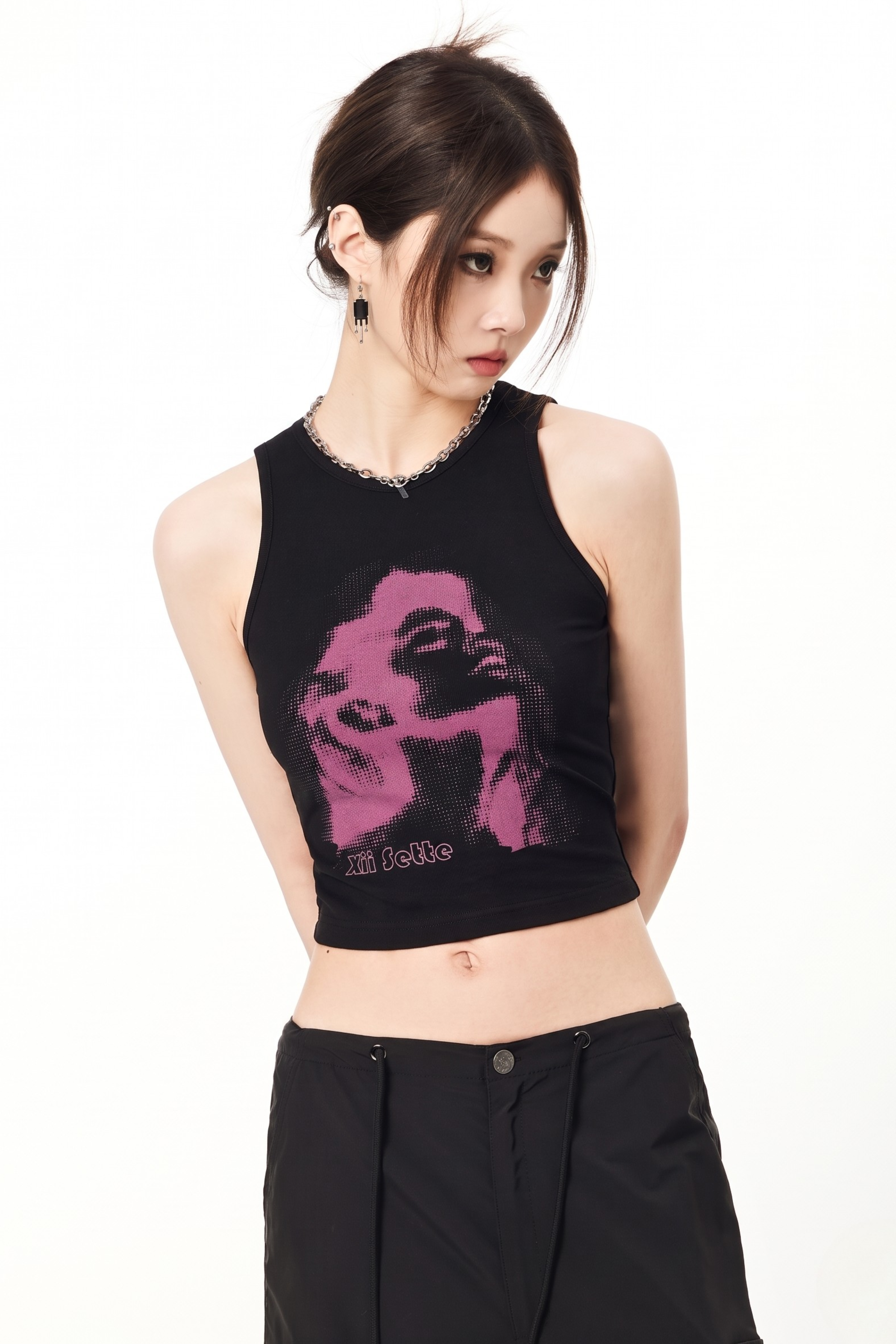 Pink Face Top