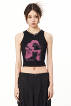 Pink Face Top