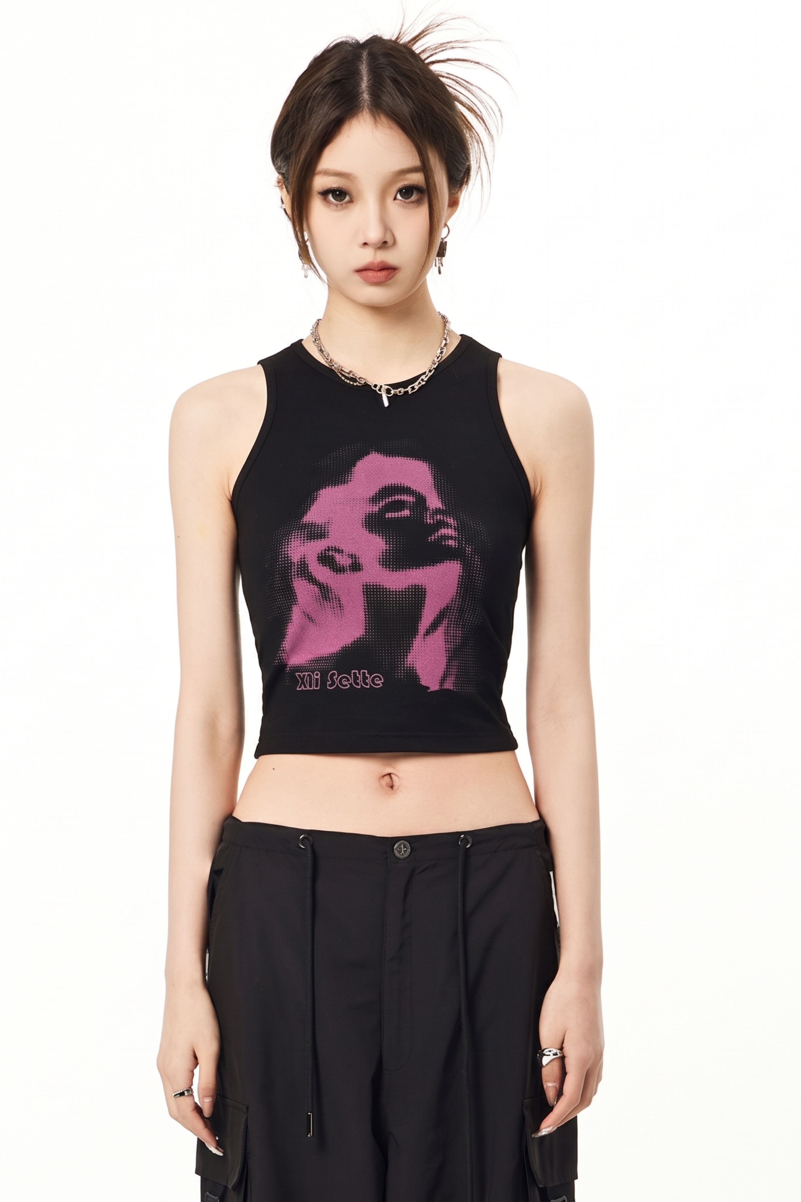 Pink Face Top