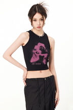 Pink Face Top