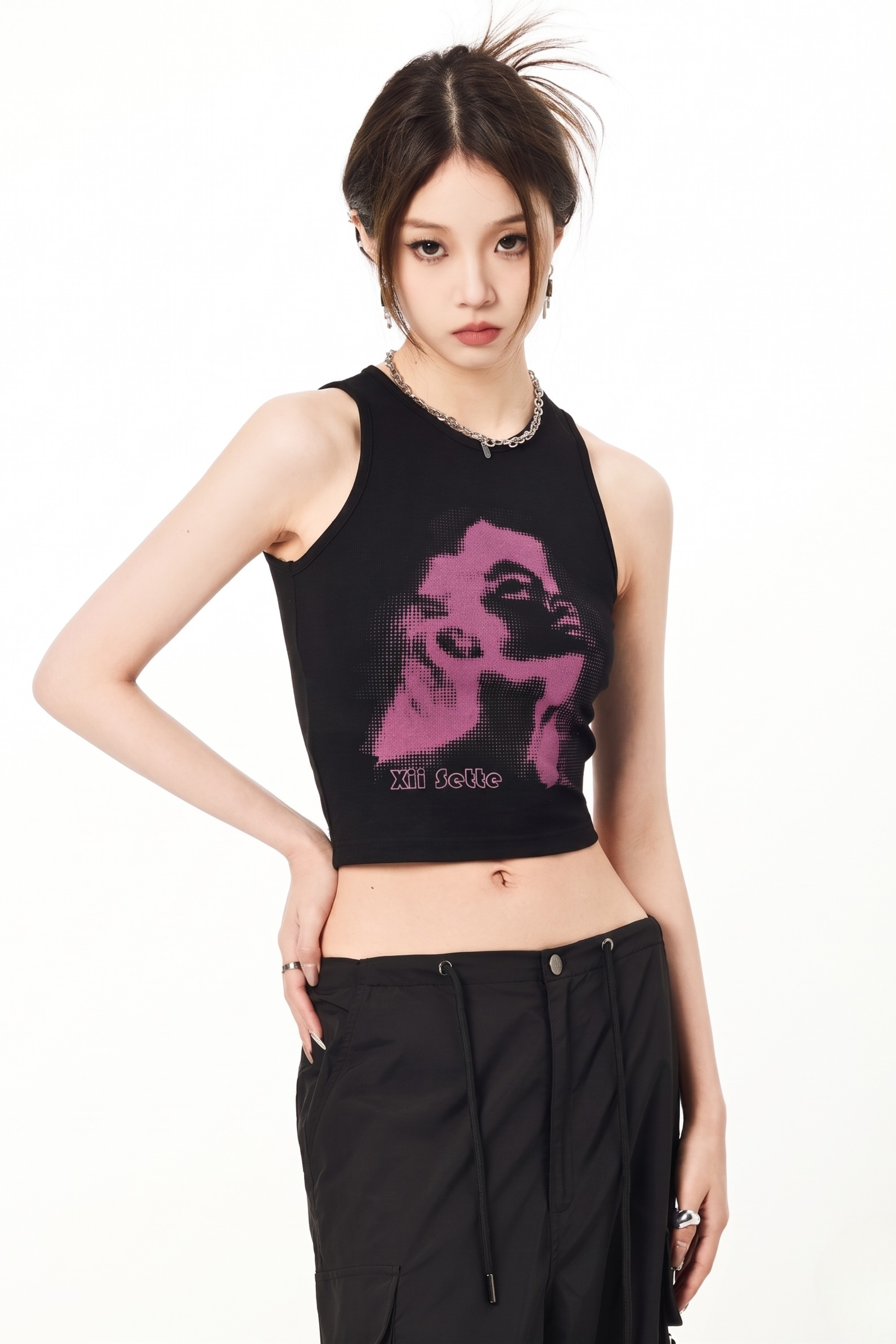 Pink Face Top