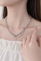 Steel Star Necklace