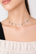 Steel Cross Necklace